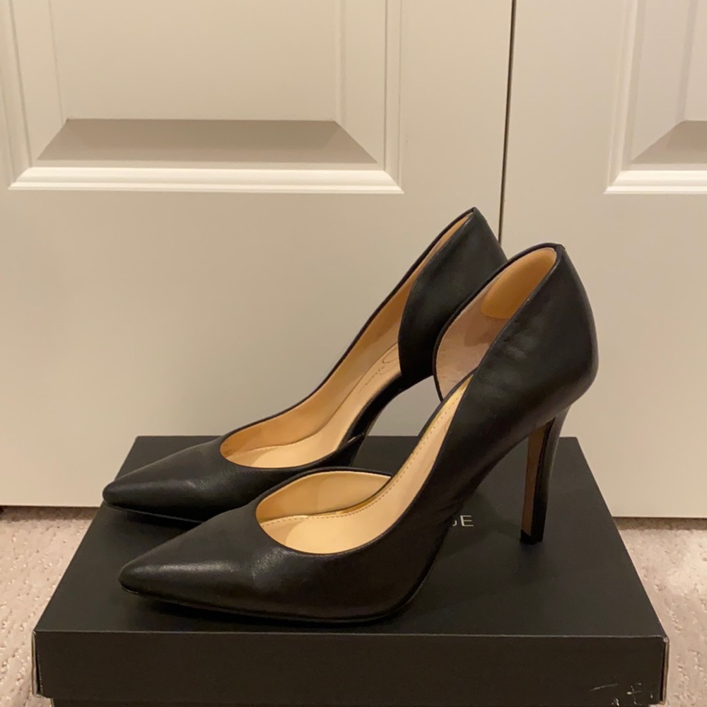 Black heels